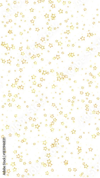 Obraz Christmas stars vector overlay.