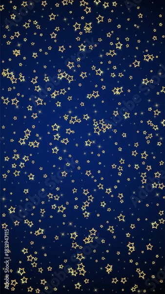 Obraz Starry night fairy tale background.