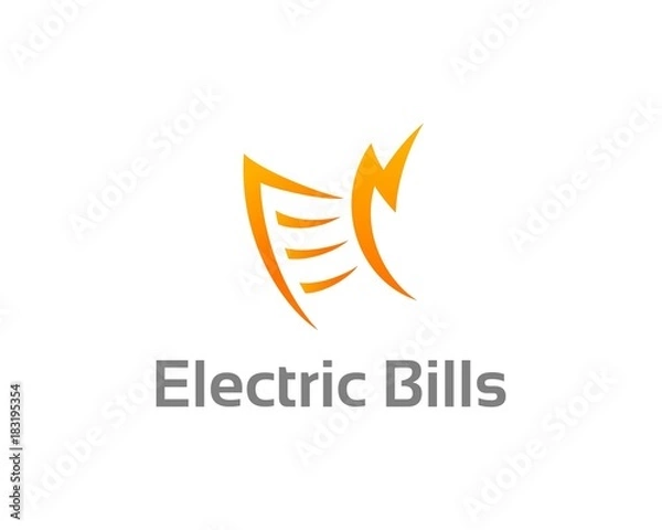 Fototapeta Electric Bills2
