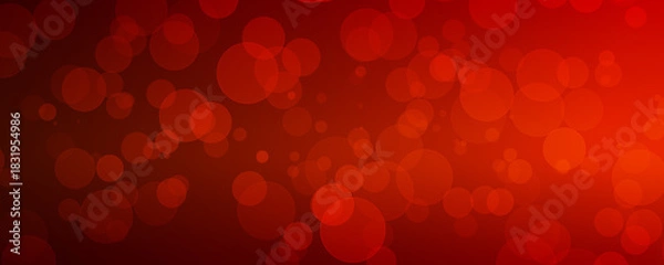 Obraz abstract red magical blurred bokeh background