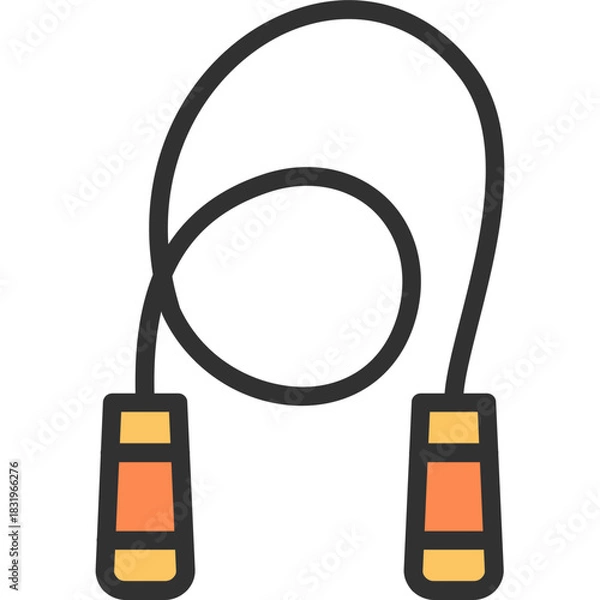 Obraz Jumping Rope Icon