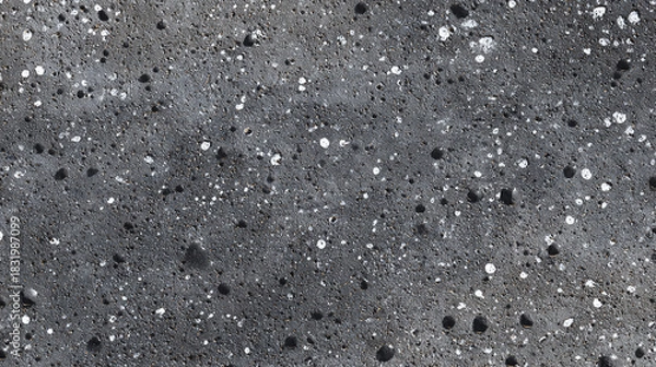Fototapeta Abstract texture image featuring a porous, speckled surface, resembling a cosmic landscape