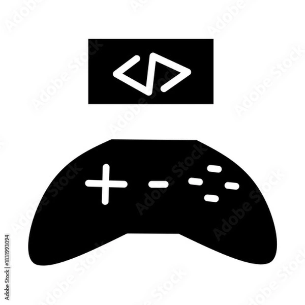 Obraz Plastyation Game Icon