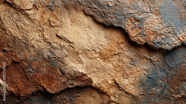 Fototapeta Capture the rustic charm with this textured stone background, perfect for adding earthy elegance and natural depth to your designs and bring a grounded feel to any project