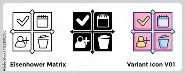 Obraz Eisenhower Matrix