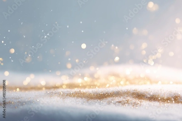 Obraz Soft Minimal Christmas White Glow Background