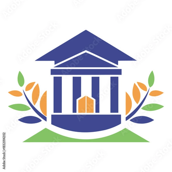 Fototapeta Education Logo