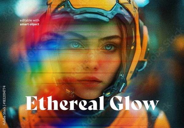 Fototapeta Ethereal Glow Photo Effect