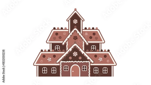 Obraz Vector Kastil Gingerbread Day