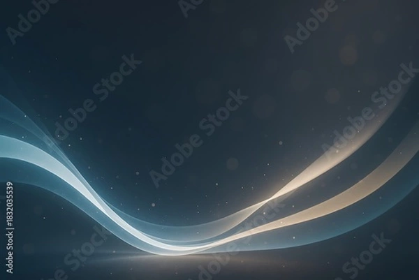 Obraz Soft Gradient Background with Warm Light Flare and Subtly Textured Blur