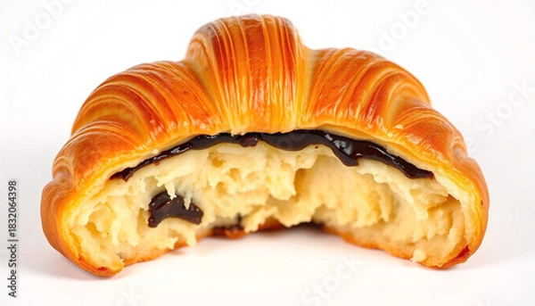 Obraz Chocolate-Filled Croissant
