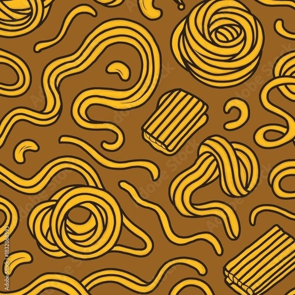 Fototapeta seamless pattern with circles