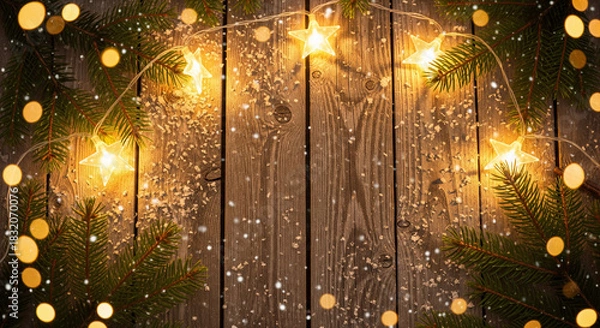 Obraz Festive holiday background