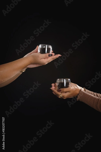 Obraz Café en manos