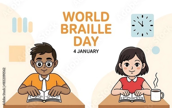 Obraz world braille day
