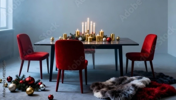 Obraz dining room table