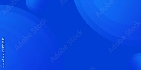 Fototapeta Modern background template with light blue and blue gradient, circle effect, suitable for background, wallpaper, home screen, theme. vector eps 10