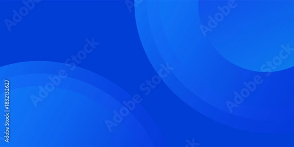 Fototapeta Modern background template with light blue and blue gradient, circle effect, suitable for background, wallpaper, home screen, theme. vector eps 10