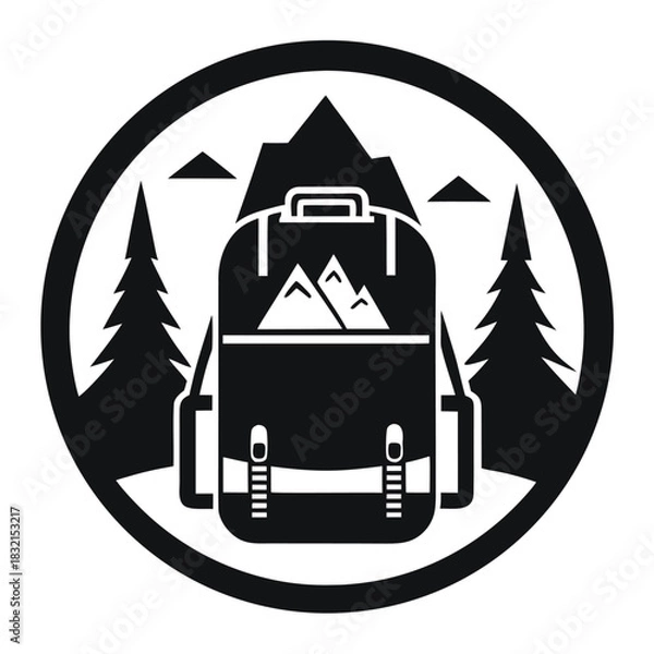 Fototapeta farm house vector