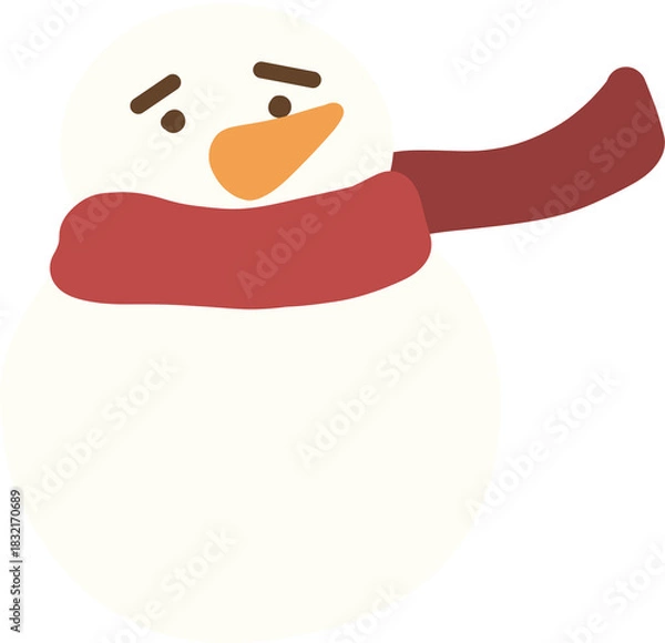 Obraz 겨울 눈사람