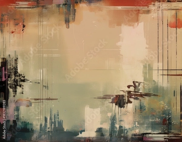 Fototapeta perfect for use as a distressed paper background lo fi print effect or creative overlay in graphic design through blend modes retro scanner aesthetic with raw imperfections