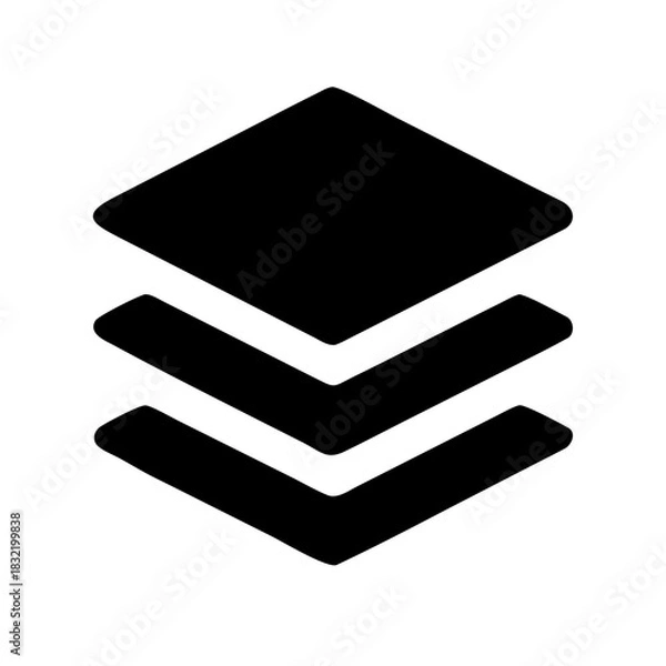 Fototapeta LAYER NEURAL NETWORK AI MODEL ARCHITECTURE DEEP LEARNING ICON SET