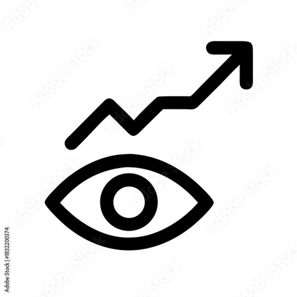 Fototapeta PREDICTION FORECAST AI ANALYTICS DATA MACHINELEARNING ICON SET