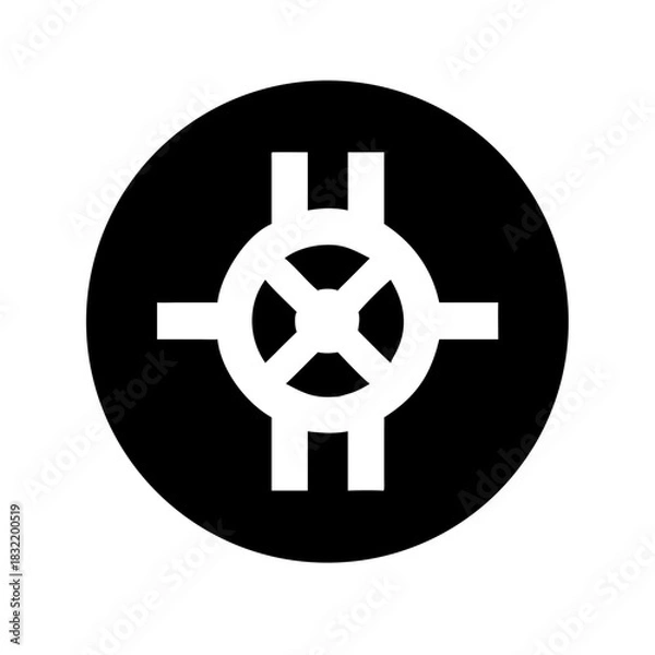 Fototapeta VEHICLE HUB CONNECTIVITY SMART AUTOMOTIVE TRANSPORT TECHNOLOGY ICON SET