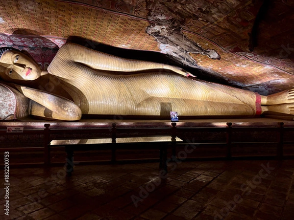 Obraz ancient buddha statue