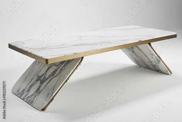 Fototapeta Broken wall section with exposed bricks and damaged plaster surface suitable for construction or repair themes