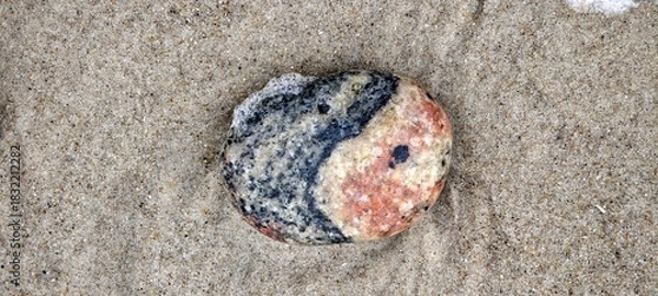 Obraz Natürlicher Stein mit Yin&Yang