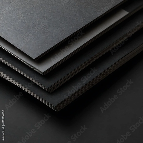 Obraz books on black background