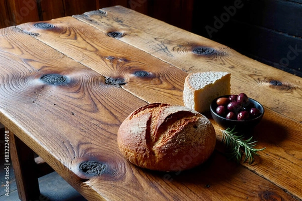 Fototapeta bread and wheat
