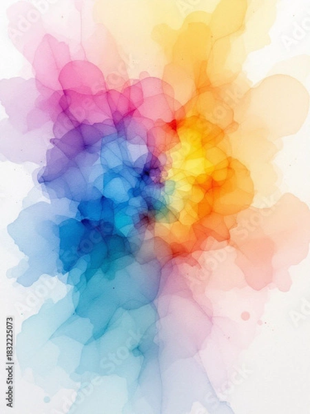 Obraz abstract watercolor background