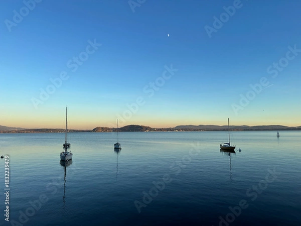 Obraz lago maggiore - piemonte
