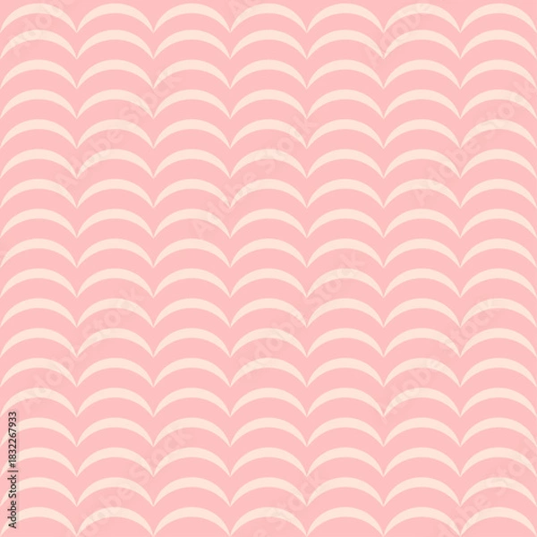 Obraz Soft Pink Wavy Pattern