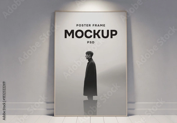 Obraz A poster frame against a wall