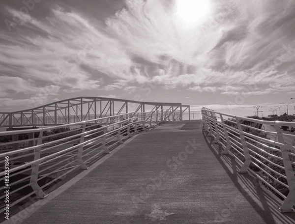 Fototapeta puente pasarela