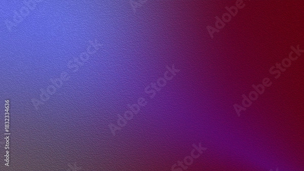 Fototapeta Abstract blurred red purple pink color gradient grain background. Textured grunge backdrop. Luxury template. device, flyer, poster, web. Digital screen. banner. NFT card. Solid cover. Neon lights. bg