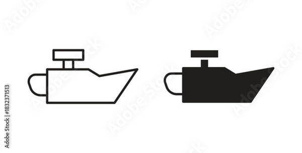 Fototapeta Oil can icon concept set. Simple icon collection