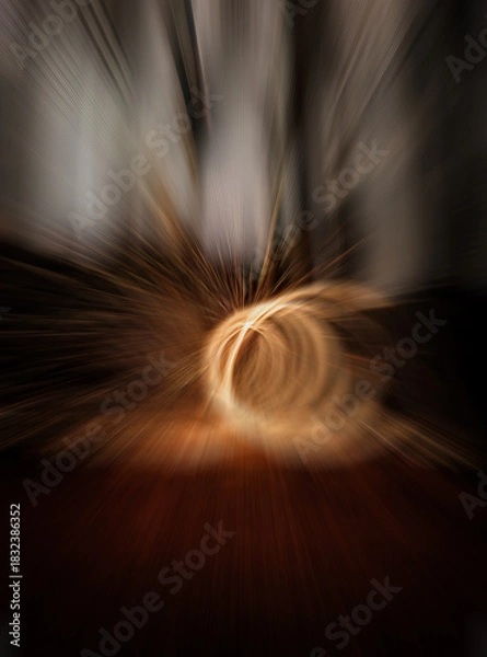 Fototapeta abstract background with rays