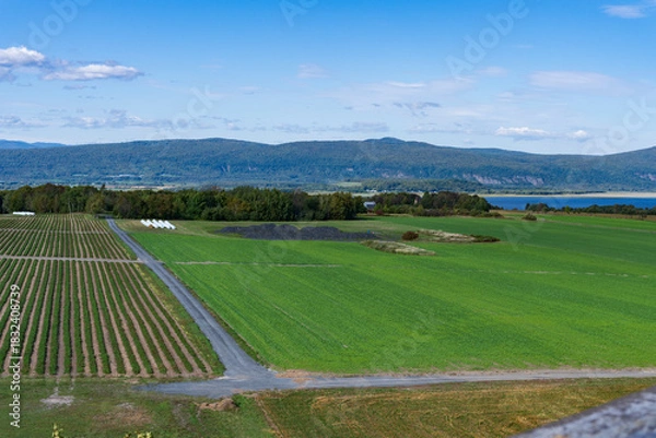 Obraz Beautiful Saint Anne mountain view from the Orleans island