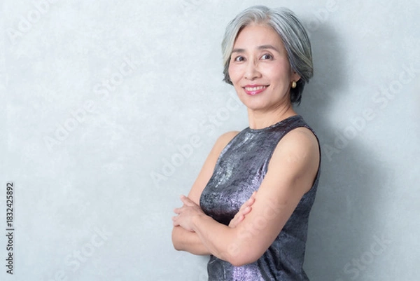 Obraz ミドルエイジ　女性　ビューティー　健康　アンチエイジング