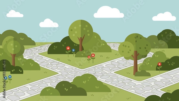 Obraz Abstract image of a dynamic color blend and flowing lines symbolizing energy movement and future technology