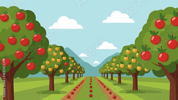 Obraz Abstract image of a dynamic color blend and flowing lines symbolizing energy movement and future technology