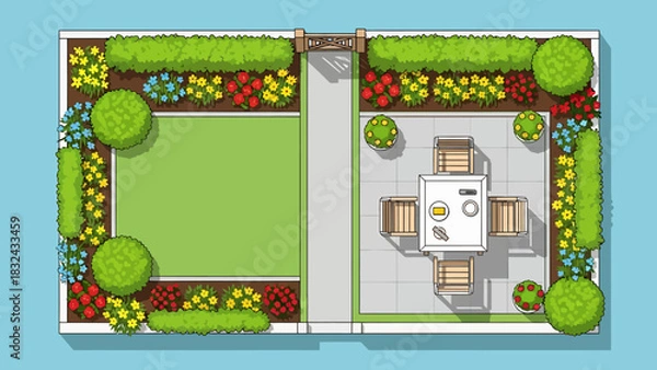 Obraz Abstract image of a dynamic color blend and flowing lines symbolizing energy movement and future technology