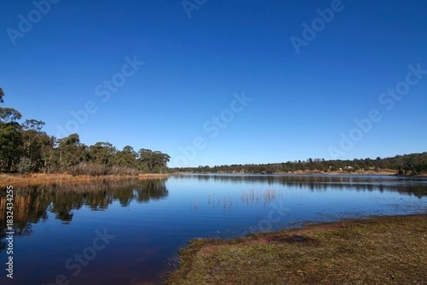 Fototapeta Great scenery at Storm King Dam in Stanthorpe, Queensland, Australia.