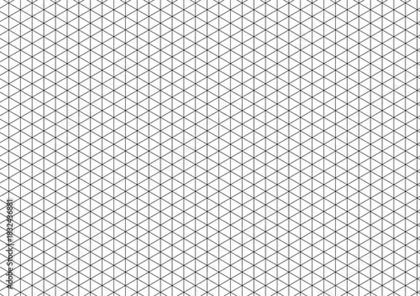 Obraz Isometric grid pattern