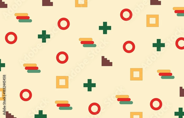 Fototapeta Design geometric abstract unique