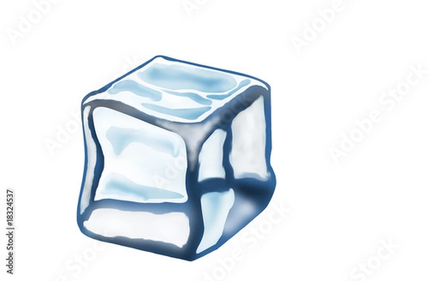 Obraz Melting Ice Cube